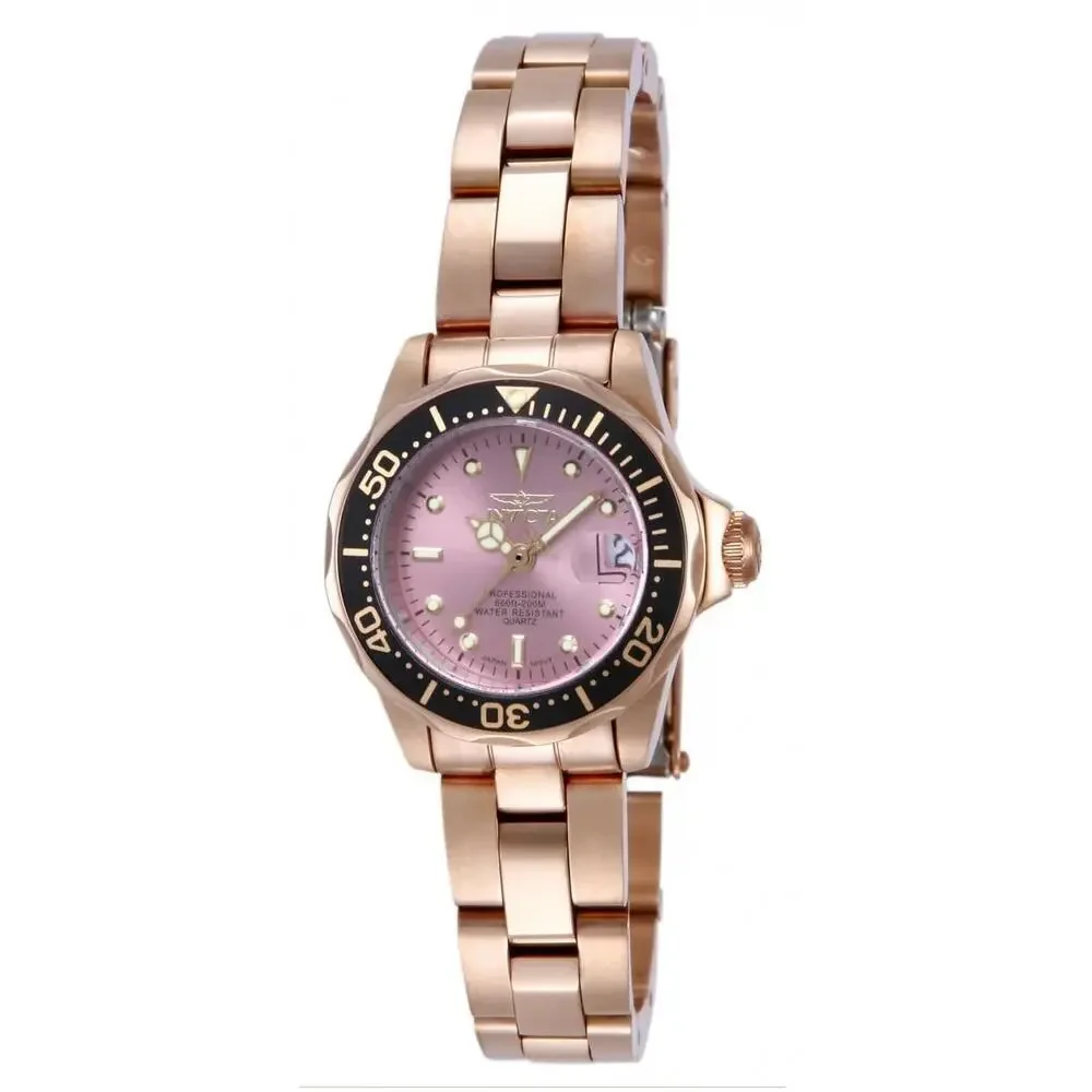 NWT Invicta 14100 Pro Diver | 3-Hand | Pink | Women's Watch